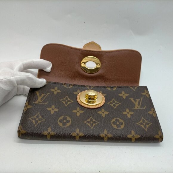Louis Vuitton Long Wallet Brown Monogram 447-070425 - Picture 5 of 9